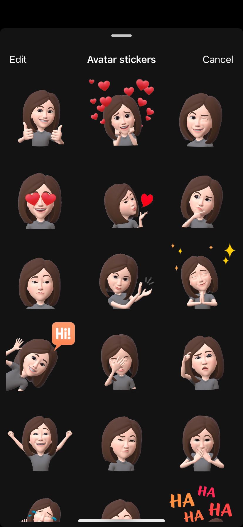 ig新功能：avatar！属于自己的卡通贴图