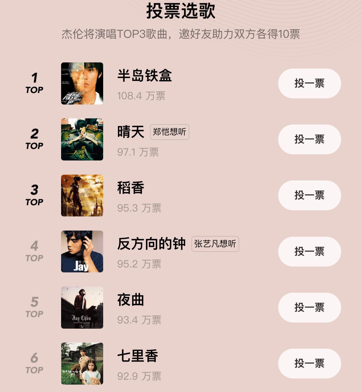 周杰伦线上演唱会11月19日！将演唱网友票选的人气歌曲