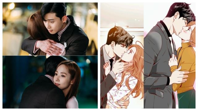 《金秘书》漫画超多亲吻戏！网友期待朴叙俊与朴敏英神还原 