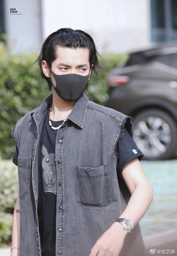 【多图】吴亦凡“夏天来了”新发型曝光！及肩长发短了！｜goxuan