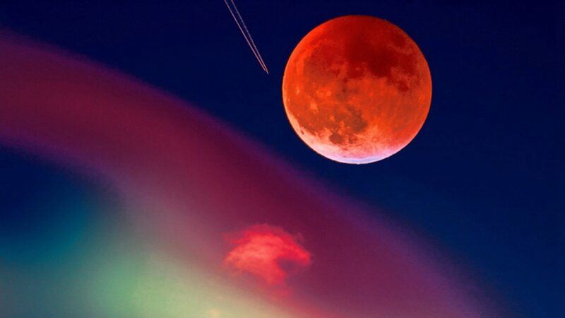 5月26日出现超级血月！也有月全食！