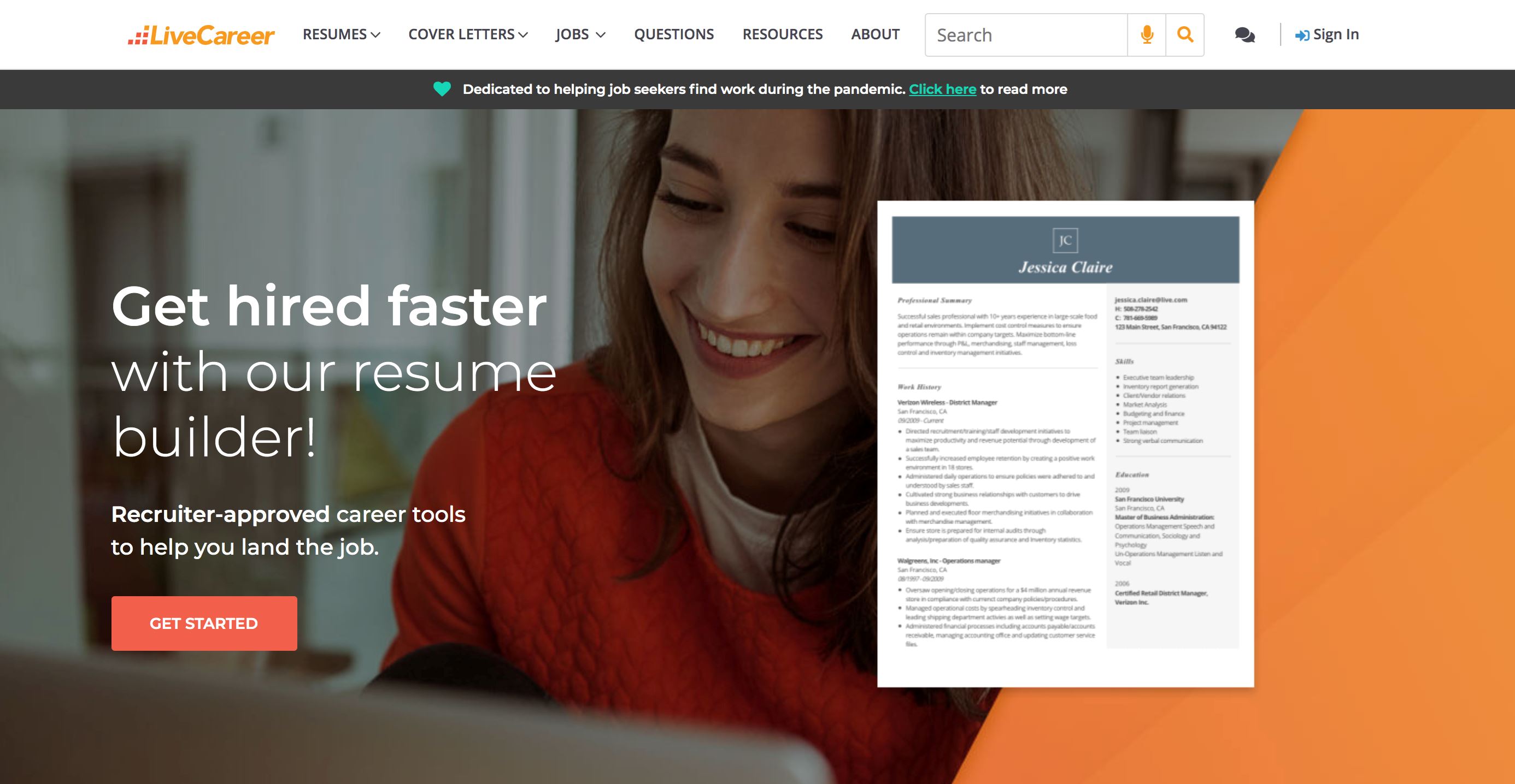 8个制作resume的网站！实习生必备！