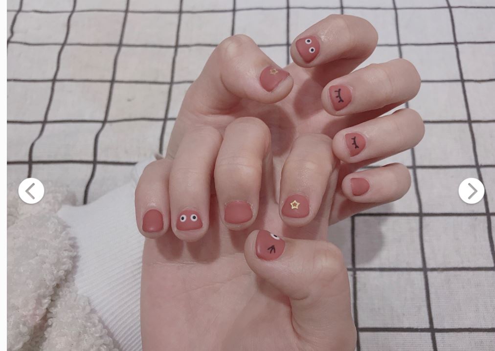 短指甲也可以做美甲💅超适合又可爱～【短指甲美甲】