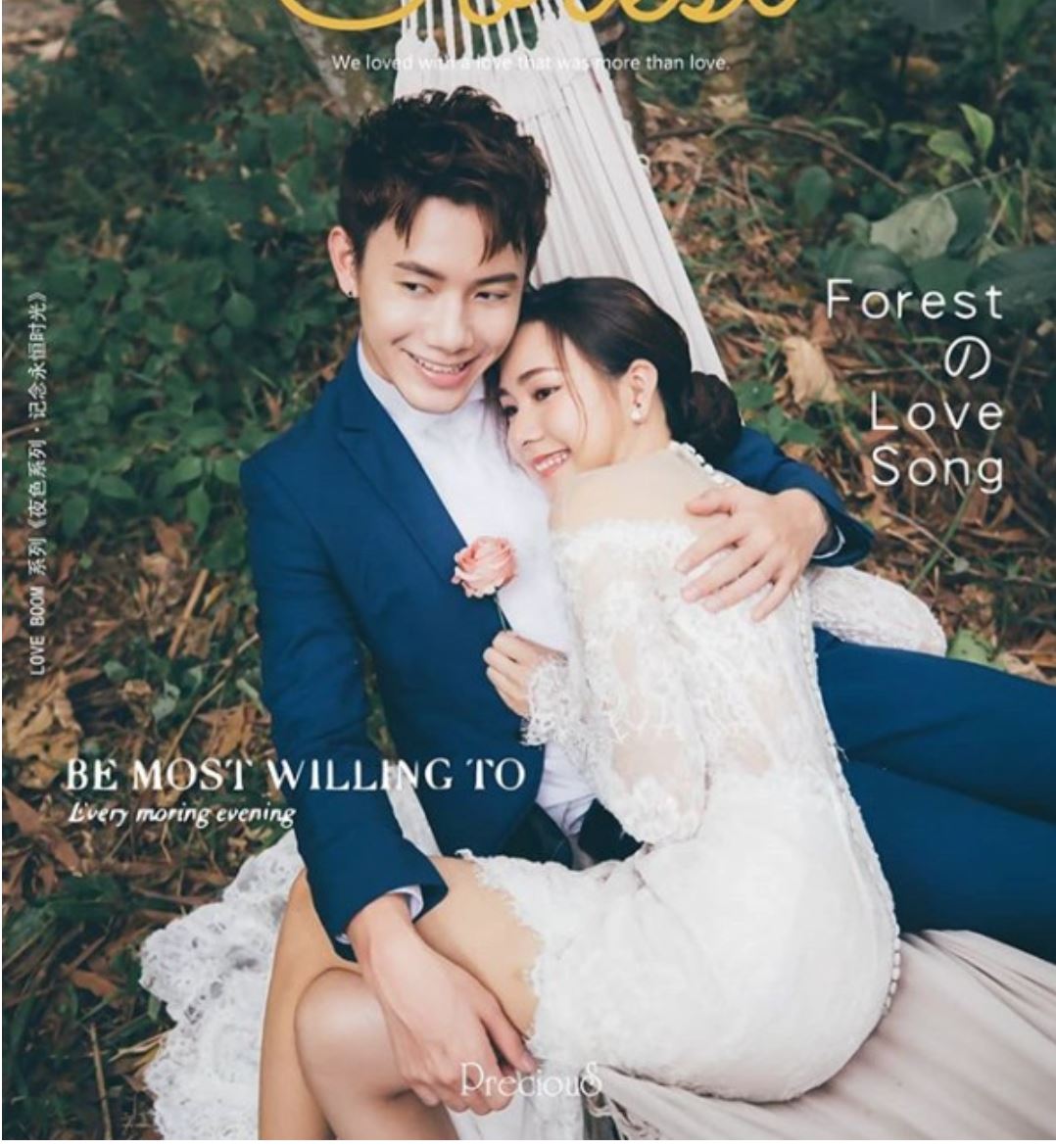 kidinn & yvonnne婚纱照曝光！王子公主的故事❤️