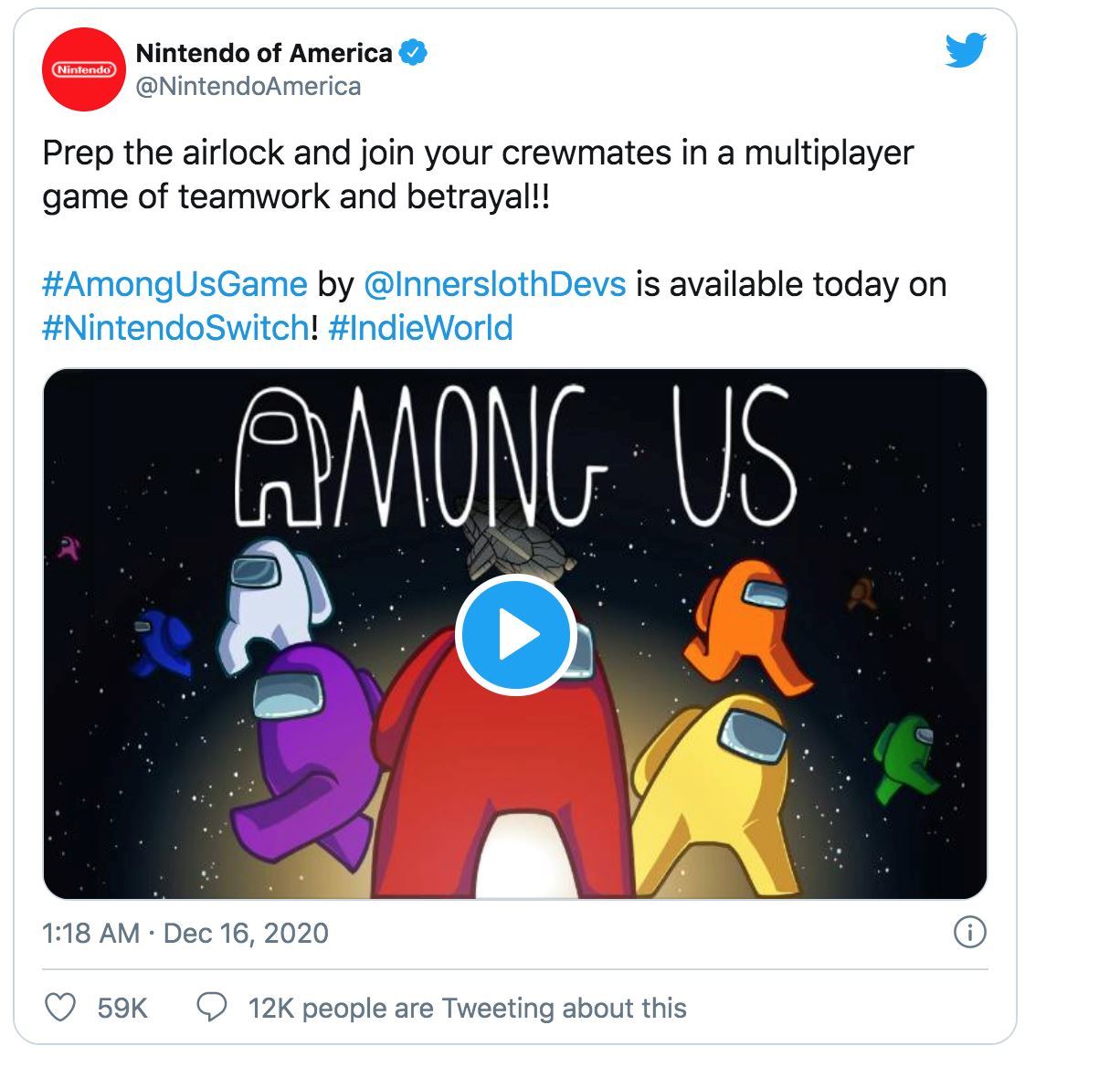 手游《among us》登陆switch平台！数码版约rm20+！