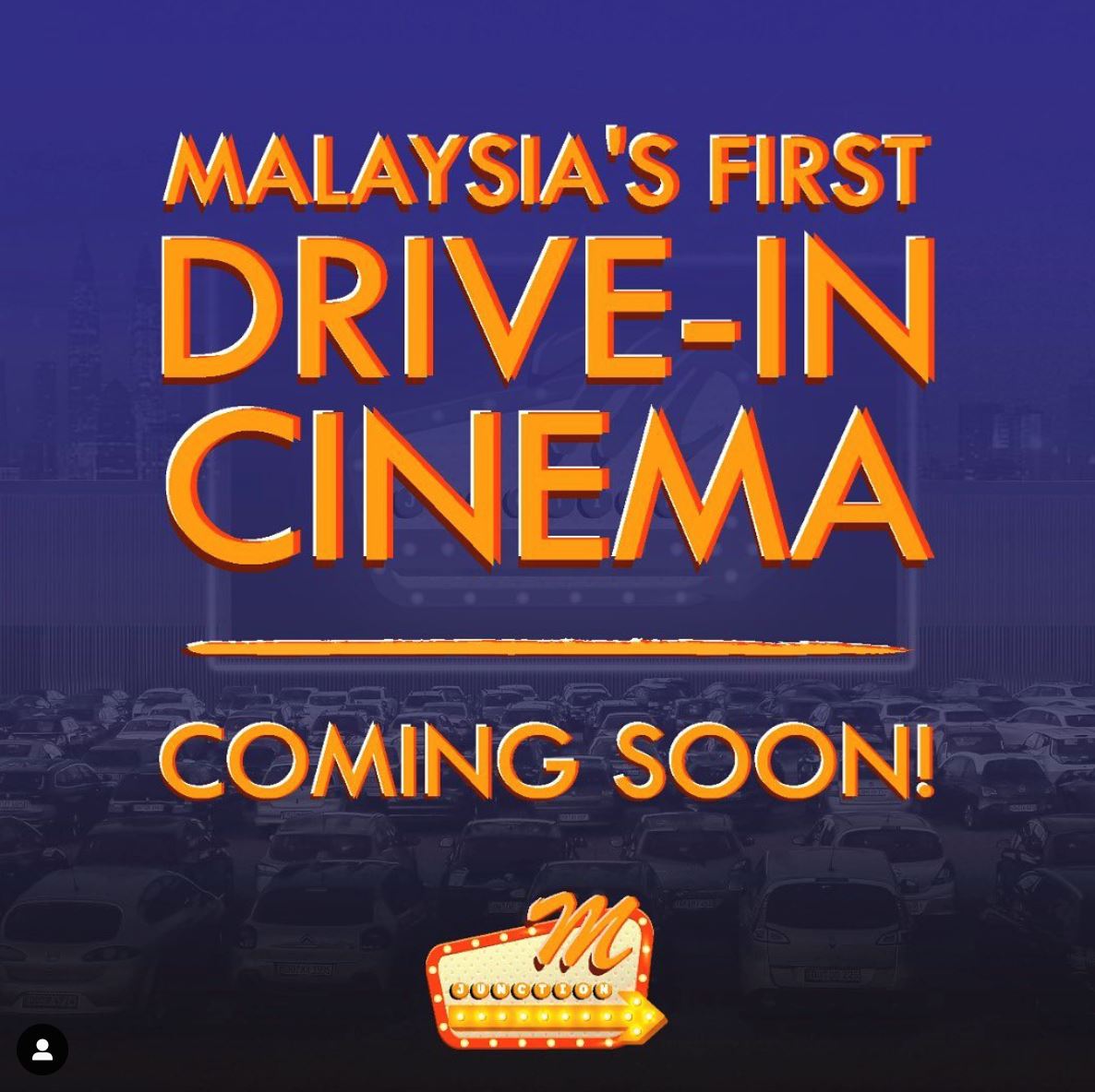 大马首个汽车电影院！在各自车上看电影！即将开业！