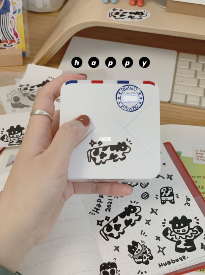 在家自己做【贴纸sticker】❤️ 动手diy手帐贴纸