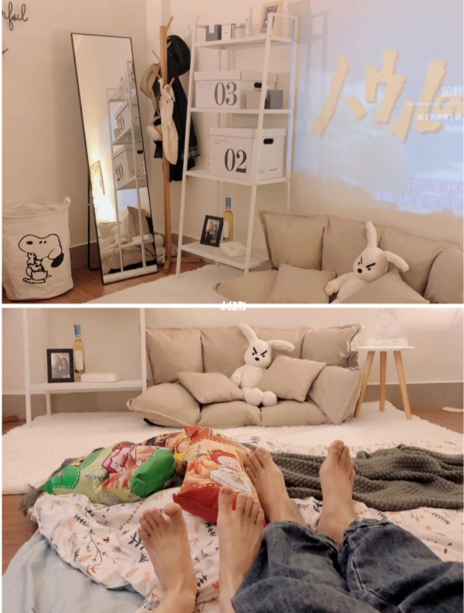 【租房改造】独居ins风卧室+附清单❤️