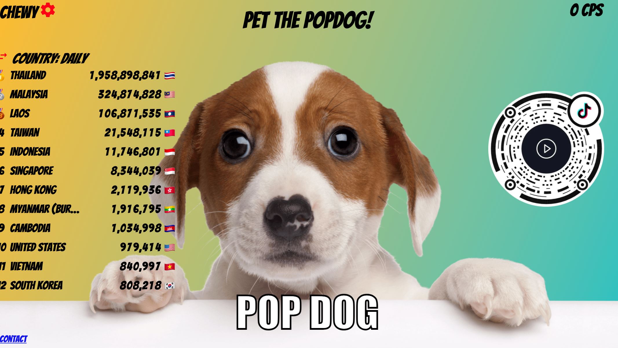 你也可以为大马夺金牌！另一个战场《popdog》❤️