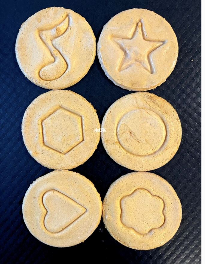 自制《鱿鱼游戏》椪糖|一起玩游戏吗🔫 超简单~