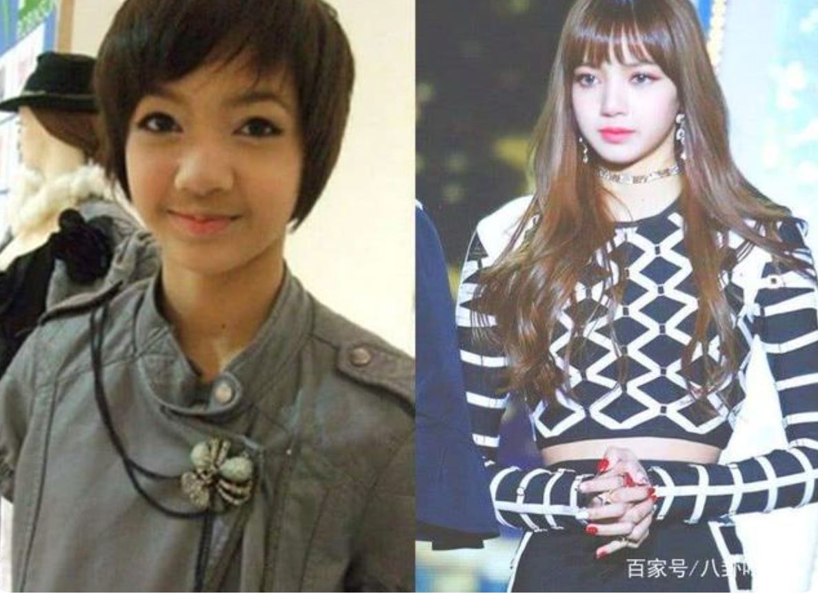 lisa出道前长这样！越来越漂亮！芭比娃娃的进化❤️