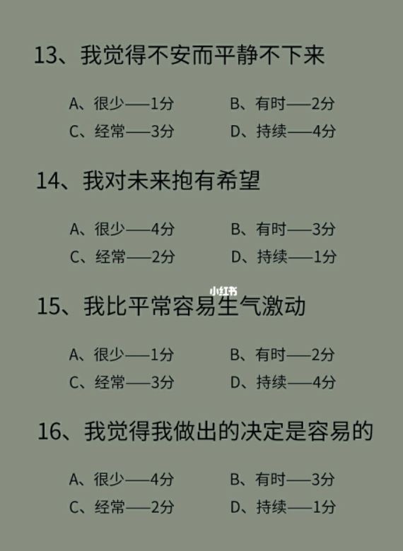 【测试你的忧郁程度】立马知道自己是否有抑郁症⚠️