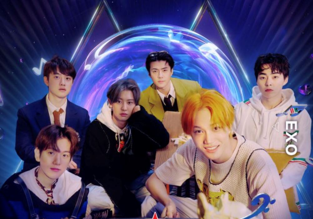 腾讯音乐娱乐盛典阵容:exo、蔡徐坤、五月天！