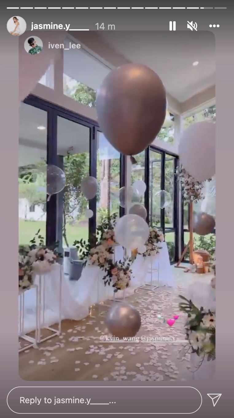 【大马网红情侣】阿旺向jasmine求婚成功！求婚现场曝光❤️