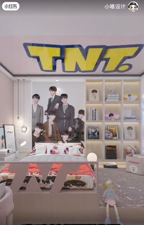 爆红「时代少年团」主题房！充满tnt的味道🍿️
