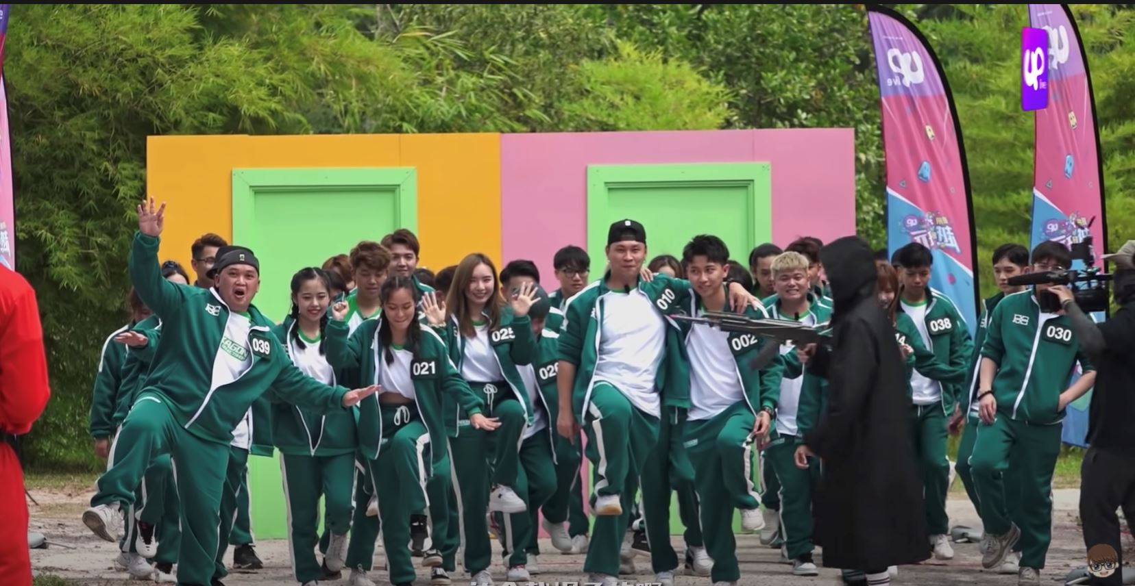 大马版网红《鱿鱼游戏》musang king当黑衣人！40名网红参与