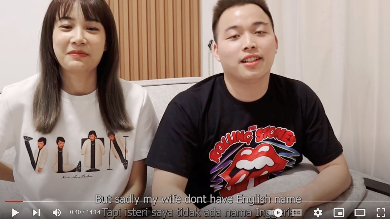 大马男双谢定峰与家人开youtube频道！公开与妻子相识的过程❤️