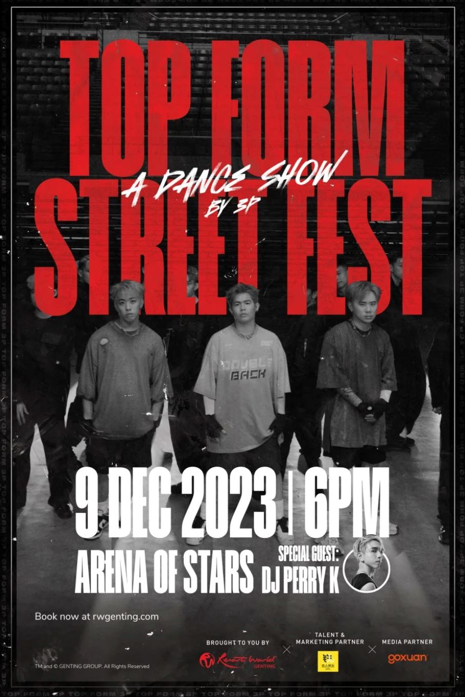 🇲🇾3p不搞演唱会办“演跳会”!12月1日举办造势活动