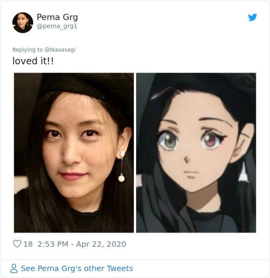 疯传的制作『属于你的动漫」你也能变动漫人物❤️