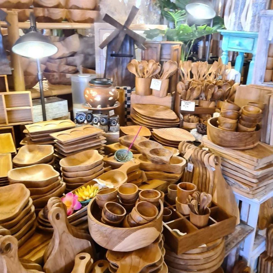 【超ins的柚木餐具】这里有卖！专卖柚木的物品