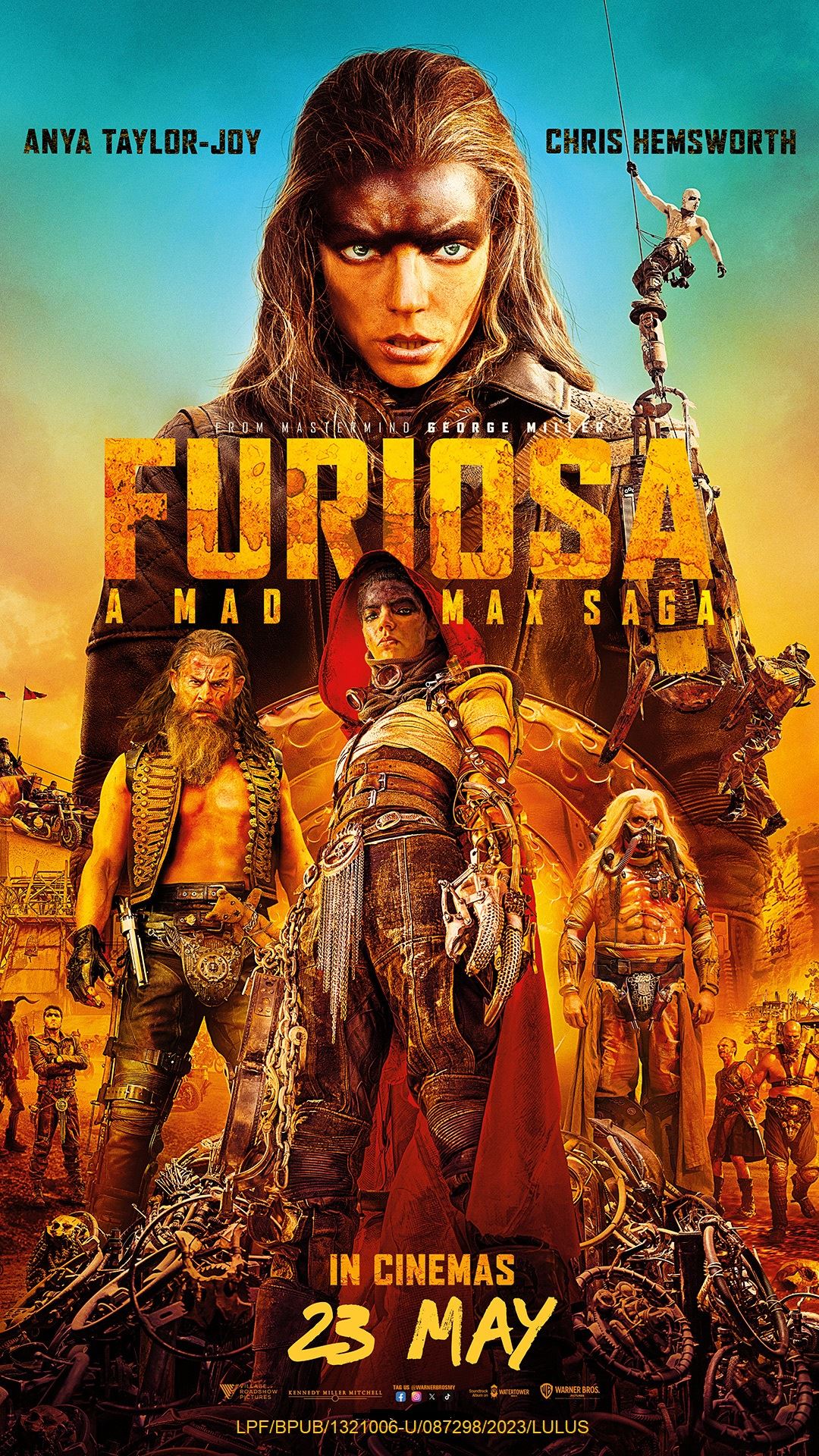 🇲🇾《furiosa: a mad max saga》将在5月23日全马上映！