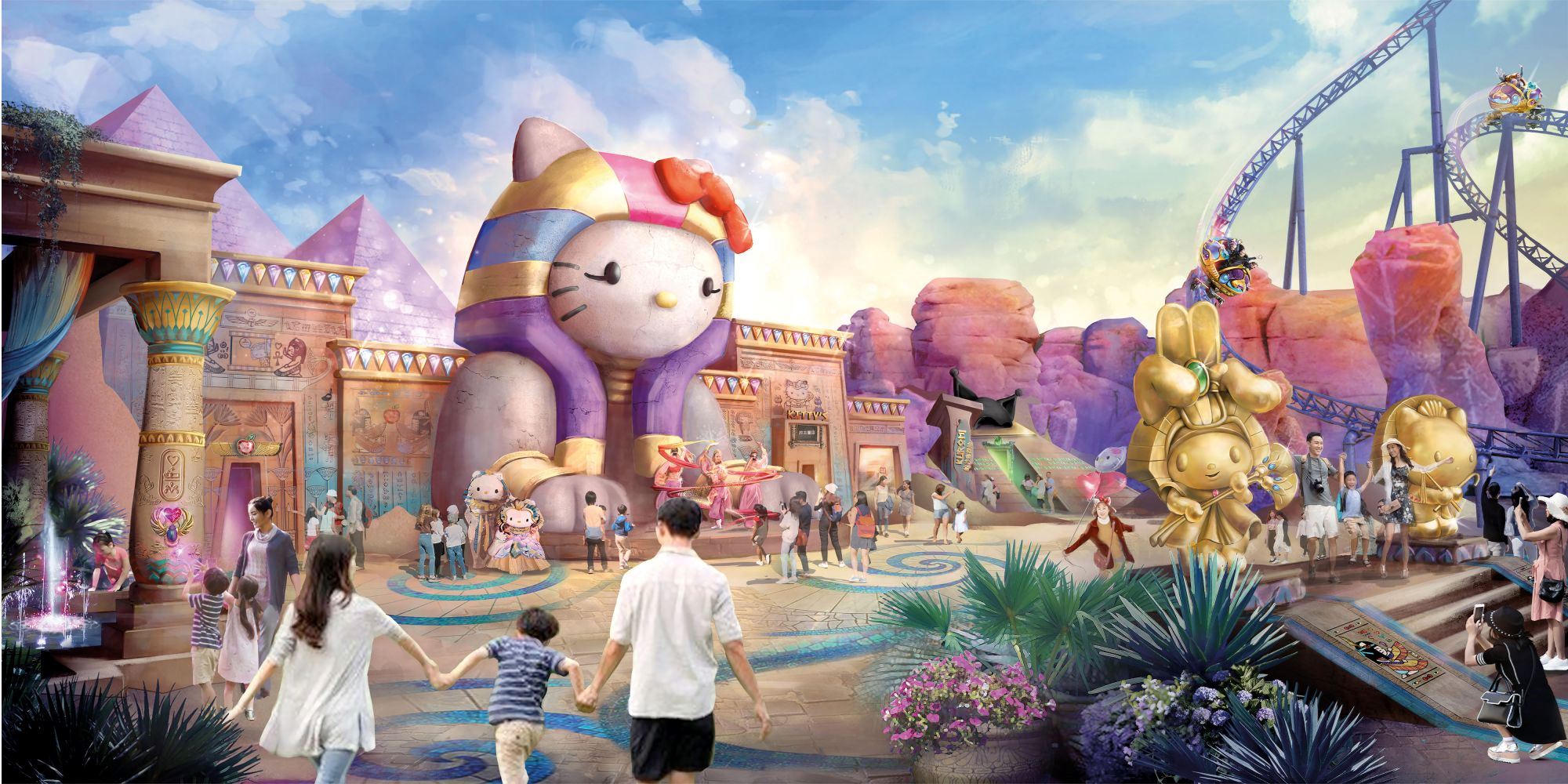 【hello kitty主题乐园+度假村】预计2024开园！