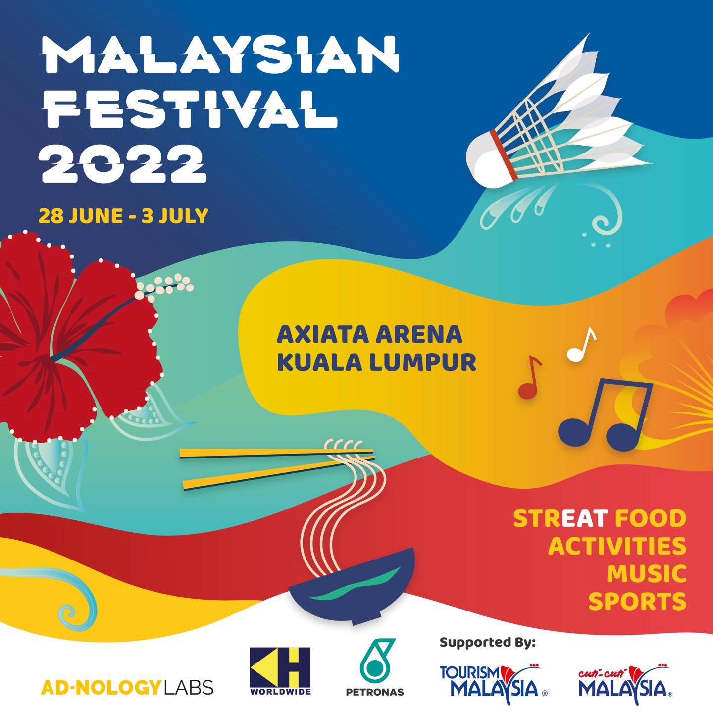 🇲🇾大马羽球公开赛【大马嘉年华】6月28日至7月3日