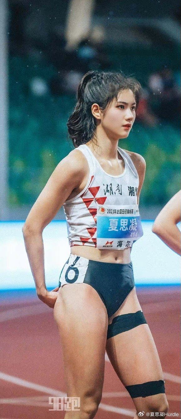 00后田径女神！全国田径锦标赛夺金🔥