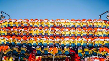 这个夹娃娃机游乐场也太”壮观“了吧