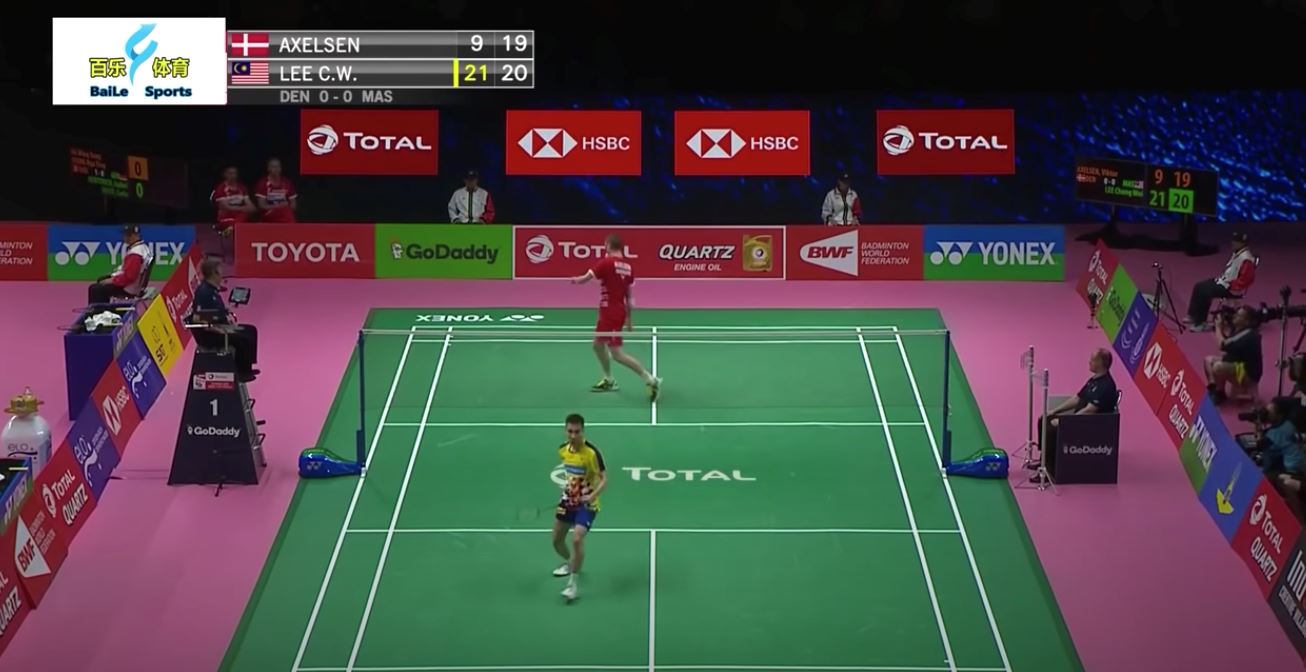 安塞龙对战李宗伟「崩溃怒摔球拍」【2018年赛事】