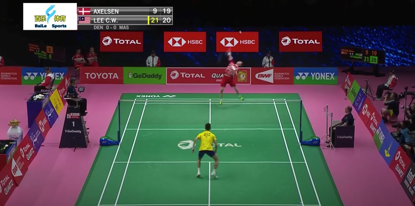 安塞龙对战李宗伟「崩溃怒摔球拍」【2018年赛事】