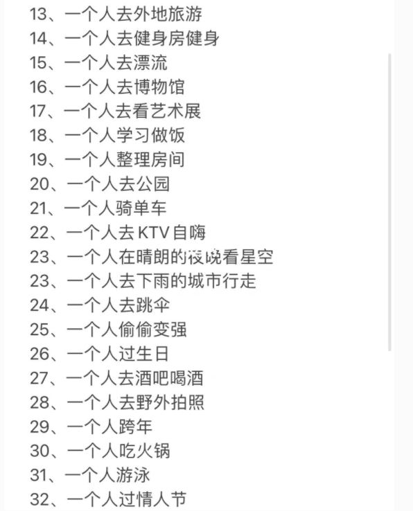 【孤独一个人挑战】你可以做到几个？🌟