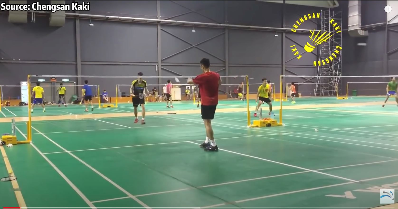 🇲🇾李梓嘉vs 李宗伟！大马头号男单对决现场🏸️