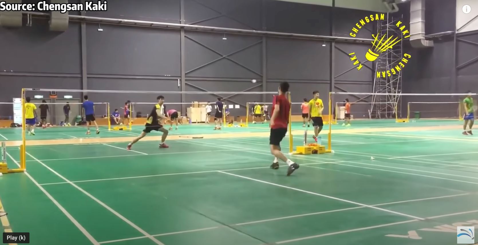 🇲🇾李梓嘉vs 李宗伟！大马头号男单对决现场🏸️
