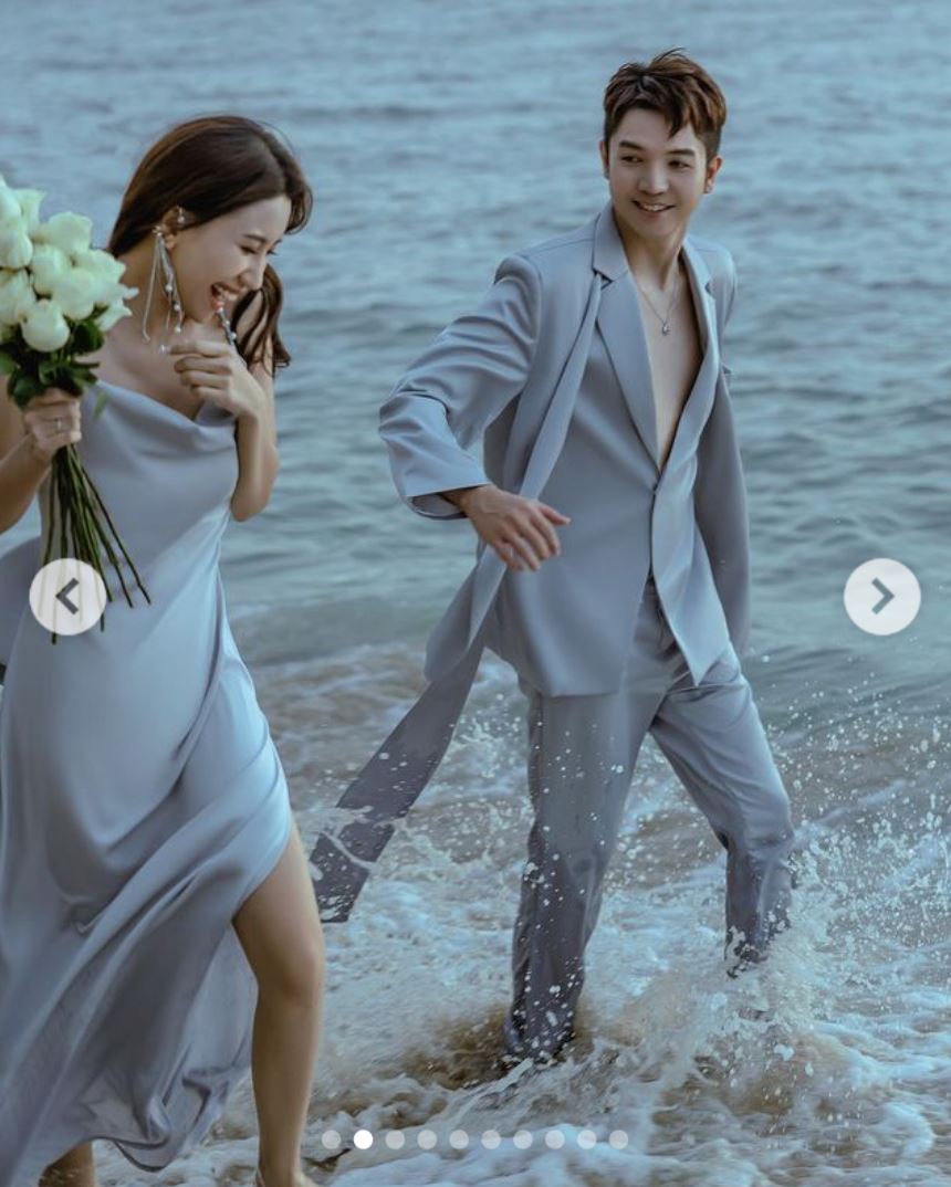 💍浩仁、gladish婚纱照曝光！超唯美又浪漫❤️