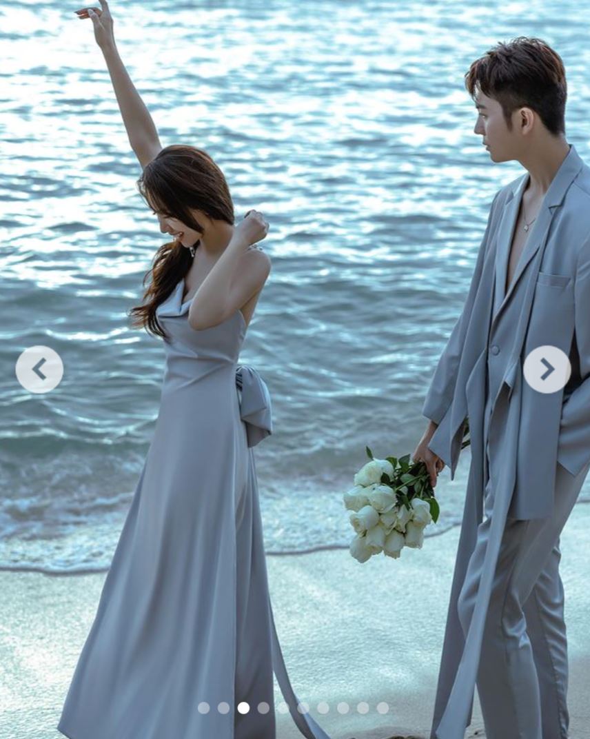 💍浩仁、gladish婚纱照曝光！超唯美又浪漫❤️