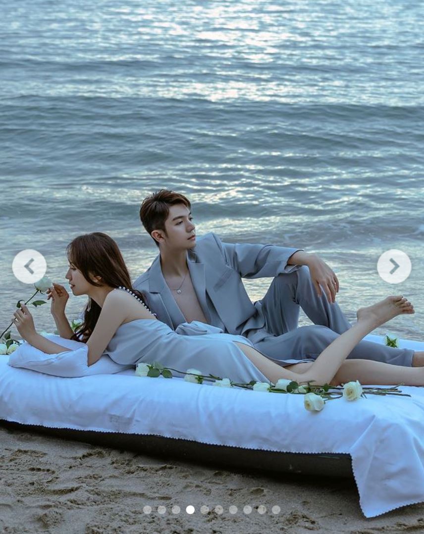 💍浩仁、gladish婚纱照曝光！超唯美又浪漫❤️