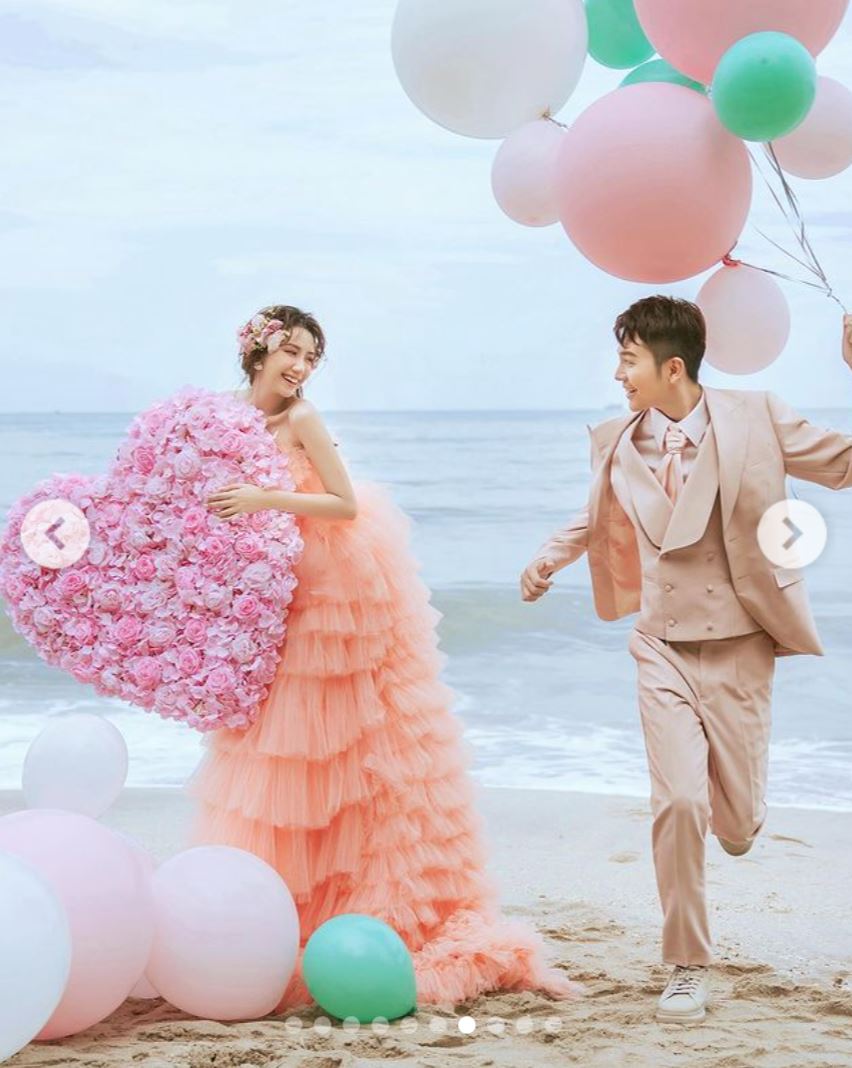 💍浩仁、gladish婚纱照曝光！超唯美又浪漫❤️