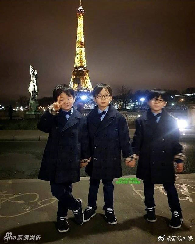 宋家三胞胎大韩、民国、万岁长大了 还学会了自拍 ｜ goxuan