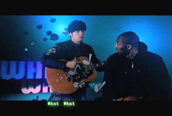 周杰伦和kobe曾合作mv！kobe还赞周董的球技！