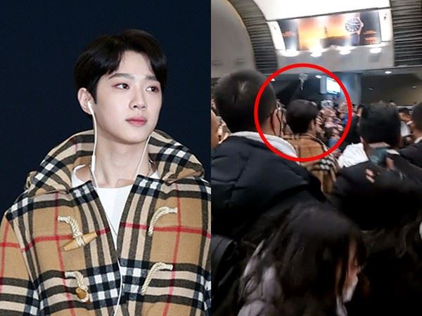 赖冠霖粉丝挤爆北京机场，线上观看20万人！接近20保镖都挡不住！｜goxuan