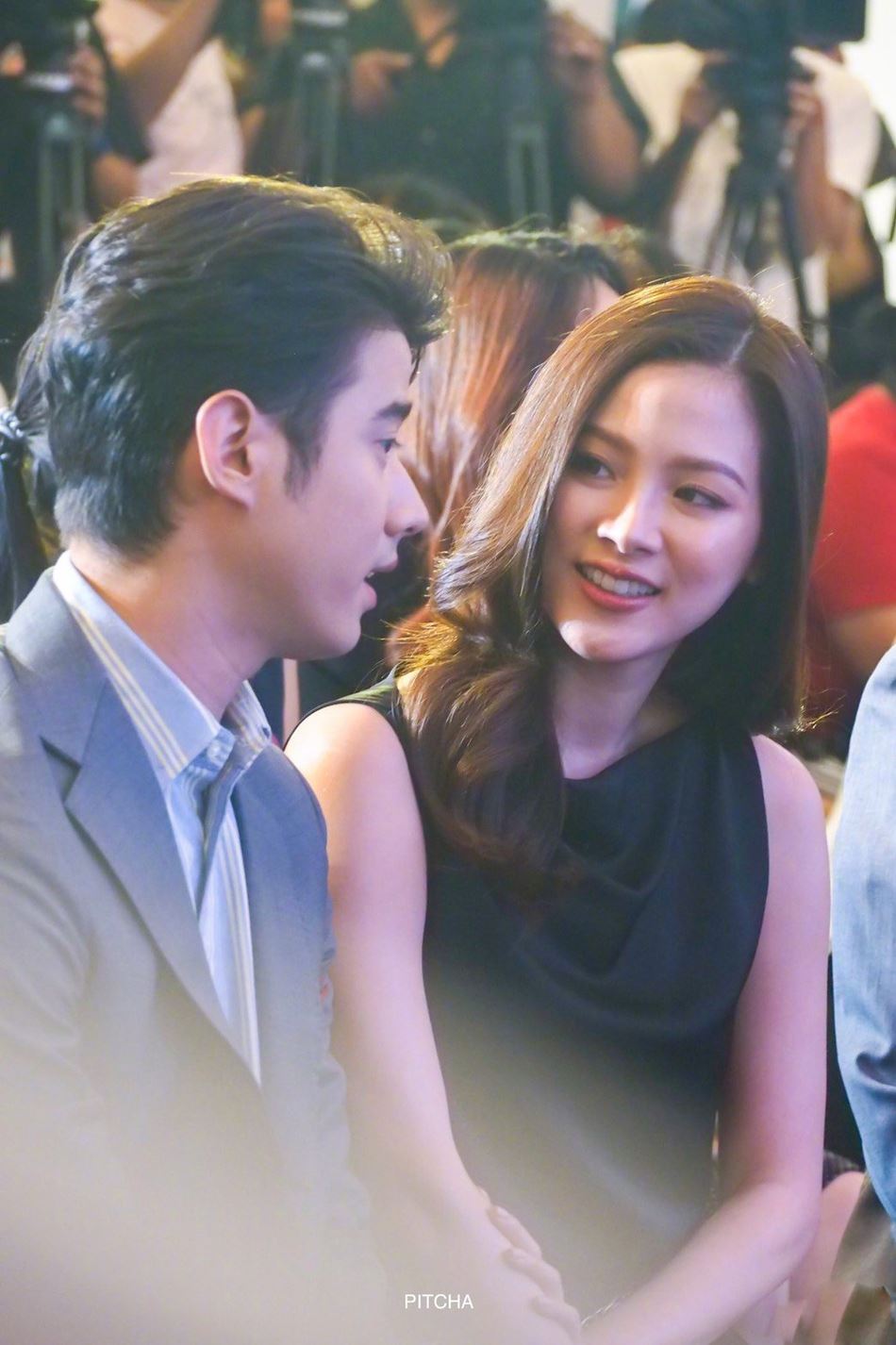 泰国版《初恋那件小事》阿亮小水多年后同框❤️