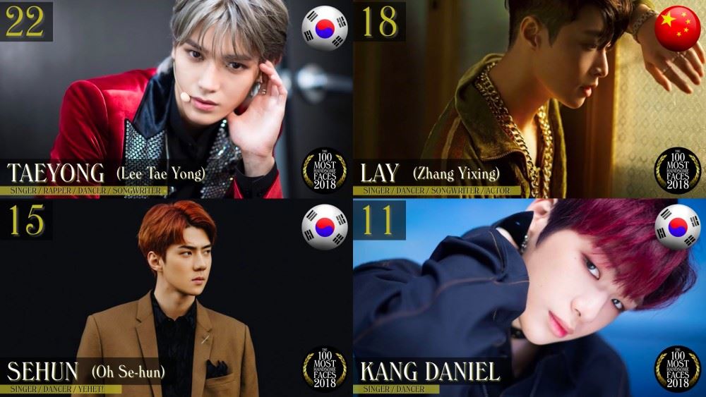 tc百大最帅&最美脸孔！韩流明星共入围39位，子瑜排第二！｜goxuan