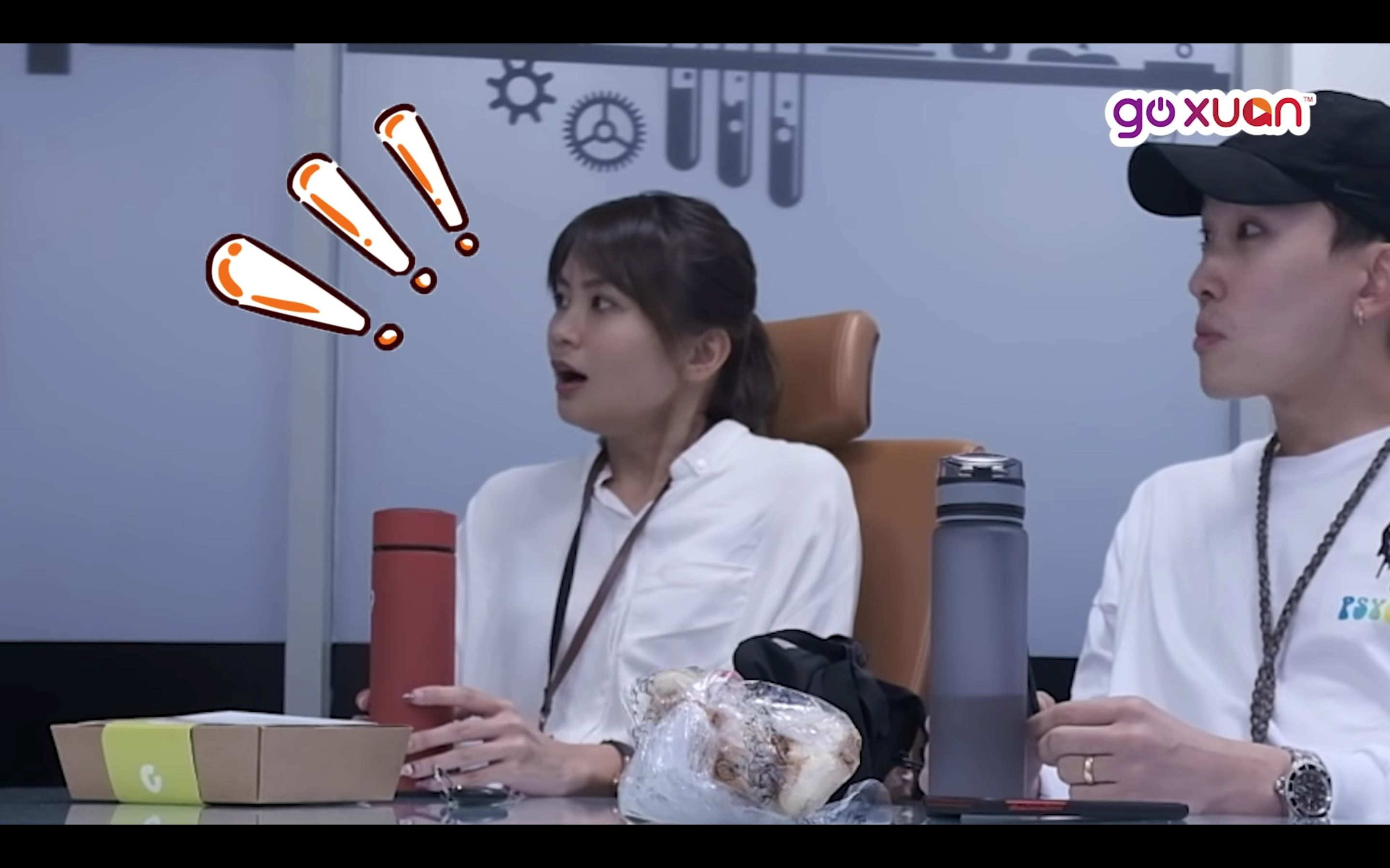 catherine凯心访问jackson王嘉尔？！摘下墨镜竟发现！｜goxuan