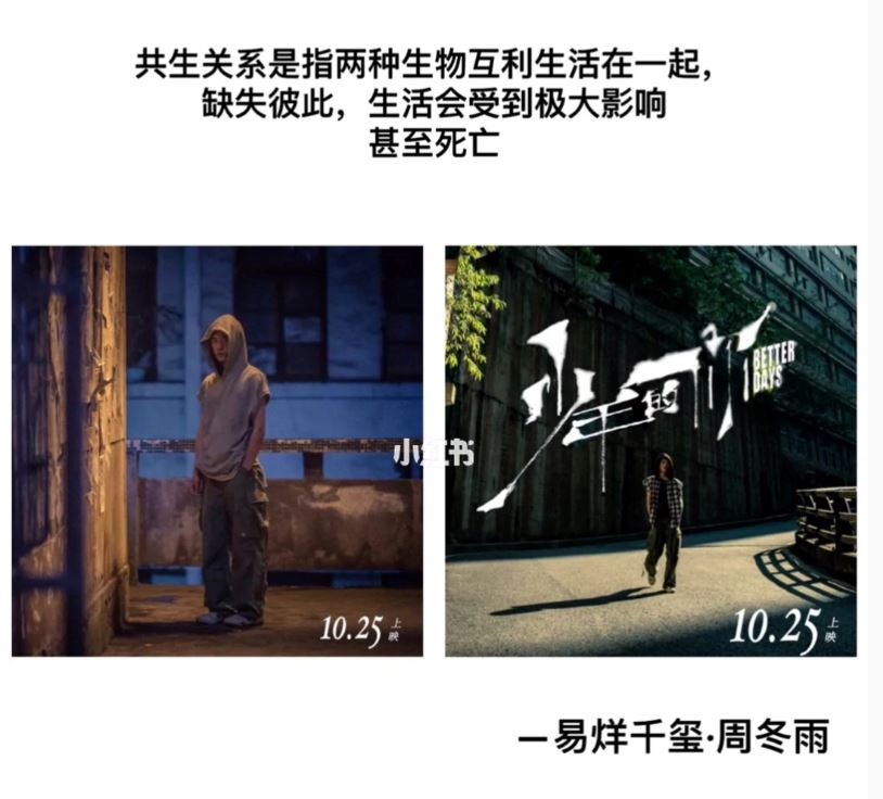 《少年的你》语录 －易烊千玺•周冬雨❤️