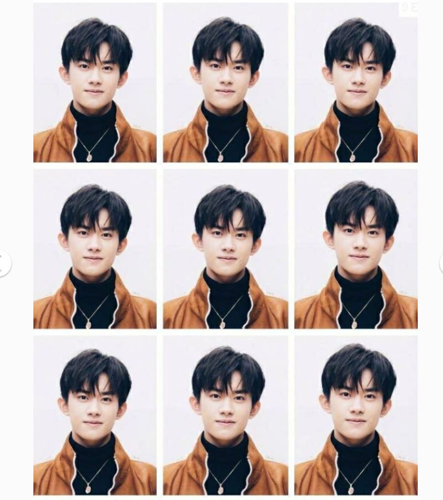  易烊千玺证件passport照❤️100%原图！帅爆🔥