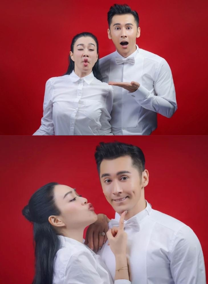 跟着明星一起学——如何拍「结婚证件照」❤️晒恩爱!