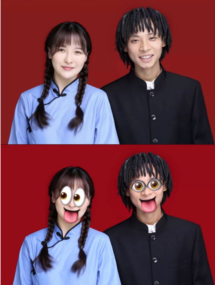 跟着明星一起学——如何拍「结婚证件照」❤️晒恩爱!