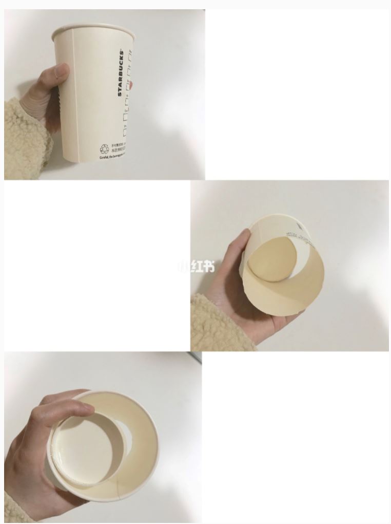 在家用「纸杯」也可以拍ootd！❤️升级版月牙剪影 🌛