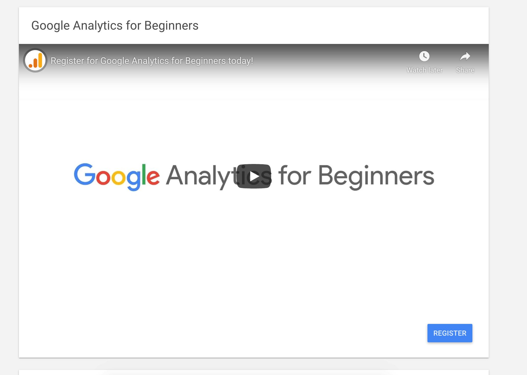 教你拿免费google analytics证书！找工作很有用！